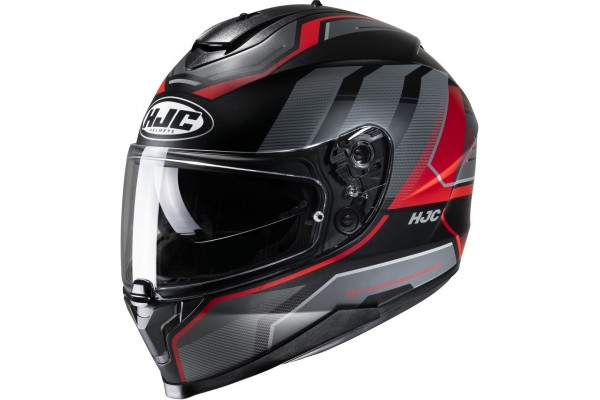 C70 Nian MC1SF Red/Grey helmet