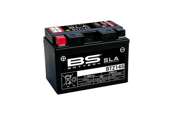 BS BTZ14S SEALED BATTERY