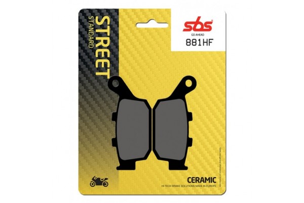 SBS 881HF FA496 brake pads
