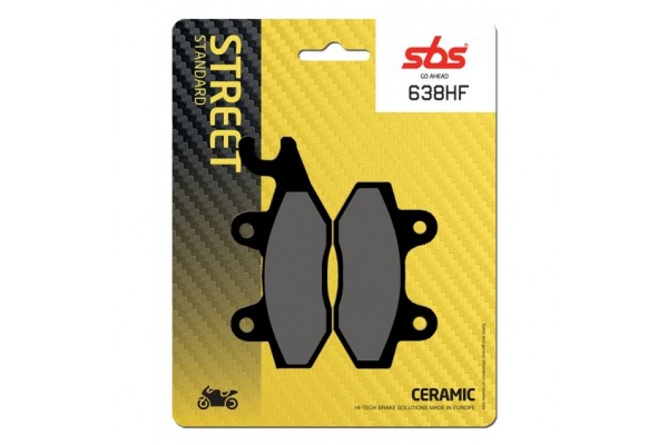 SBS 638HF FA165 brake pads