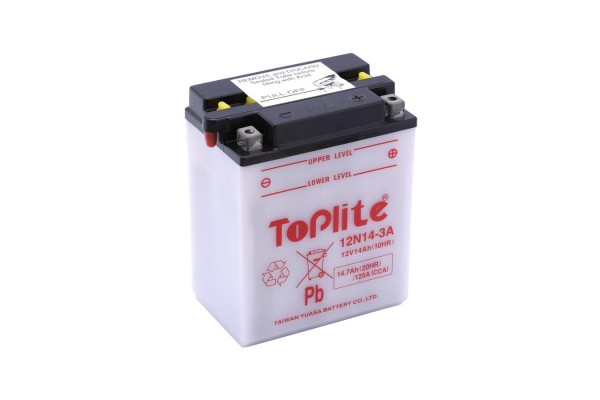 Toplite 12N14-3A battery