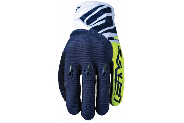 Five E3 YLW blk gloves