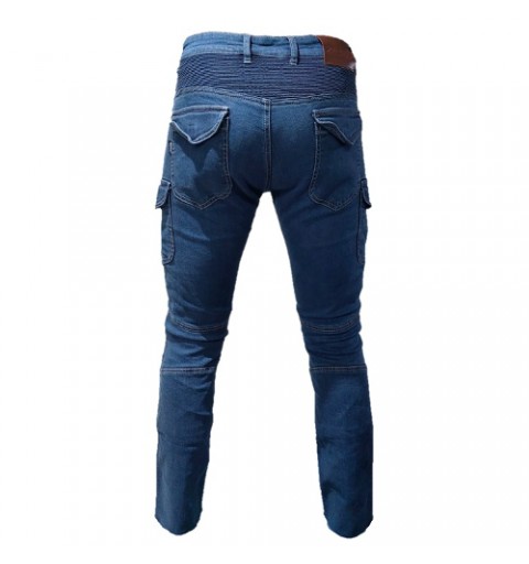 Nexo cargo blue mens kevlar jeans