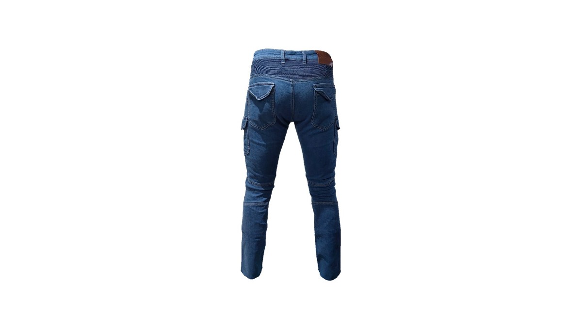 Nexo cargo blue mens kevlar jeans