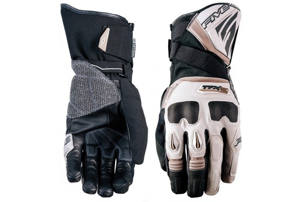 Five TFX2 WP and brown gloves